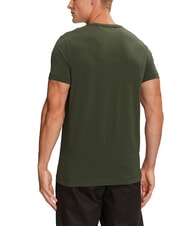 CALVIN KLEIN CK Camiseta de manga corta elástica y ajustada - camiseta