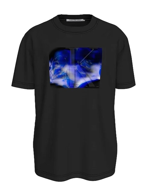 CK JEANS Camiseta de manga corta con estampado eufórico ck negro - camiseta