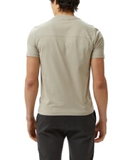 CALVIN KLEIN CK Camiseta de algod&oacute;n de corte entallado con parche de logotipo arcilla fresca - camiseta - 2