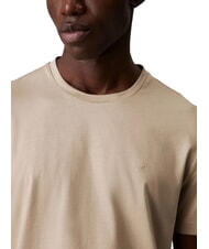 CALVIN KLEIN CK Camiseta de manga corta de algodón suave arcilla fresca - camiseta - 3