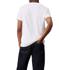 CALVIN KLEIN CK JEANS Camiseta de manga corta de corte regular blanco brillante - camiseta - 2