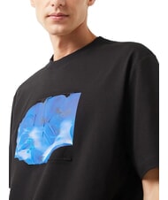 CALVIN KLEIN CK JEANS Camiseta de manga corta con estampado eufórico ck negro - camiseta - 3