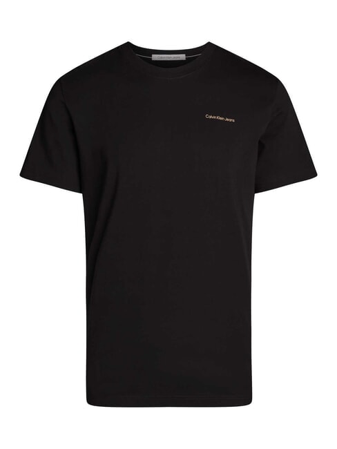 CK JEANS Camiseta con estampado multicuadro, corte regular ck negro - camiseta