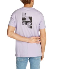 CALVIN KLEIN CK JEANS Camiseta con estampado multicuadro, corte regular - camiseta