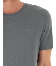 CALVIN KLEIN CK JEANS Camiseta de manga corta de corte entallado gris infinito - camiseta - 4