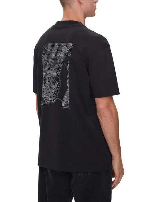 CK JEANS Camiseta de manga corta de corte regular ck negro - camiseta