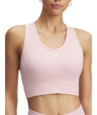 UNDER ARMOUR VANISH Sujetador deportivo rosa de primera - Ropa interior femenina - 4