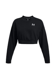 UNDER ARMOUR RIVAL TERRY Camisa de entrenamiento negro - Sudaderas de mujer - 3