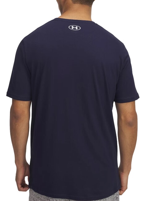 CAMO CHEST camiseta de manga corta azul marino medianoche - camiseta