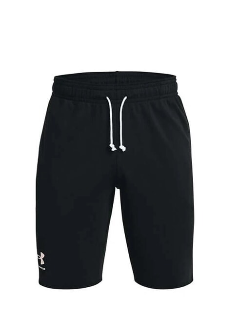 RIVAL TERRY pantalones cortos deportivos negro - Trajes deportivos para hombres
