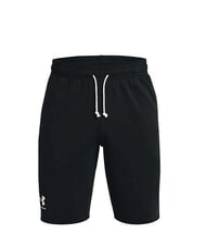 UNDER ARMOUR RIVAL TERRY pantalones cortos deportivos negro - Trajes deportivos para hombres - 3