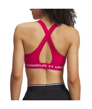 UNDER ARMOUR CROSSBACK MID Sujetador deportivo fucsia sombreado - Ropa interior femenina - 2