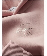 CALVIN KLEIN CK KIDS Sudadera con capucha y logotipo met&aacute;lico - Sudadera Beb&eacute;