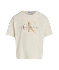 CALVIN KLEIN CK KIDS Camiseta de manga corta con logo brillante resplandor crepuscular - Camiseta niño - 4