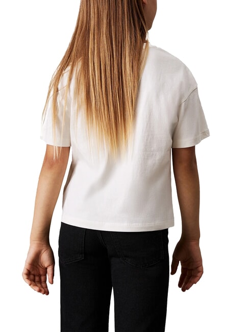 CK KIDS Camiseta de manga corta con estampado marfil - Camiseta niño