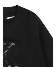 CALVIN KLEIN CK KIDS Suéter de cuello redondo para recién nacidos ck negro - Peleles y conjuntos para bebé - 3