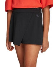 CALVIN KLEIN CK KIDS Minifalda corta ck negro - Faldas de ni&ntilde;as - 3