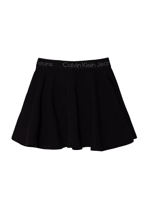 CK KIDS Falda corta con cintura elástica ck negro - Faldas de niñas