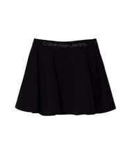 CALVIN KLEIN CK KIDS Falda corta con cintura elástica ck negro - Faldas de niñas - 6