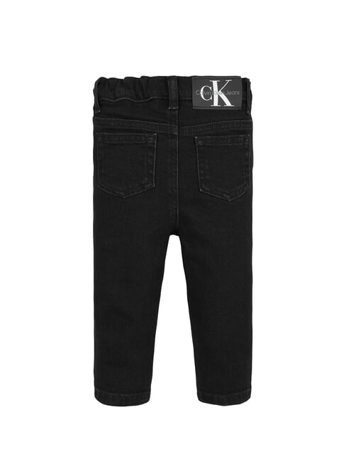 CK KIDS Vaqueros para bebé recién nacido lavado negro - pantalones para niños
