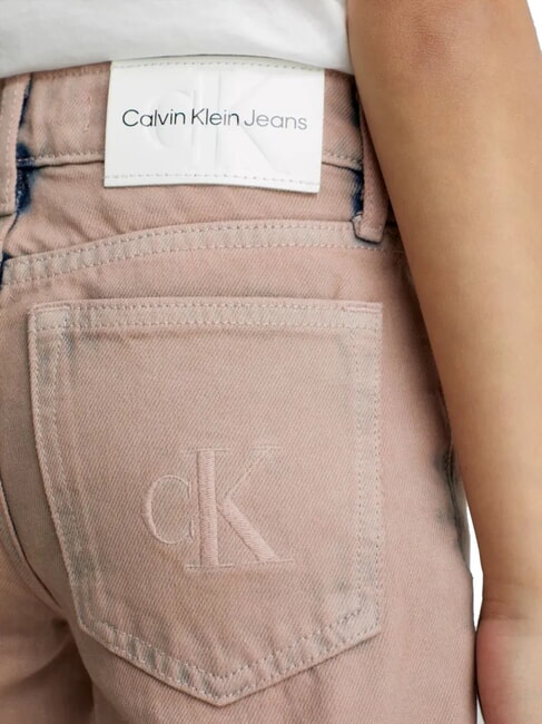 CK KIDS Vaqueros descoloridos para niñas sobreteñir rosa - pantalones para niños