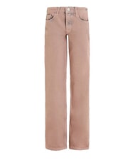 CALVIN KLEIN CK KIDS Vaqueros descoloridos para niñas sobreteñir rosa - pantalones para niños - 4