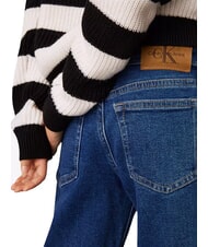 CALVIN KLEIN CK KIDS Vaqueros de corte bota para niña auténtico azul ciudad cf - pantalones para niños - 3