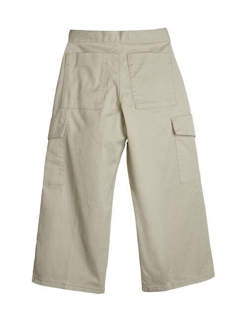 CK KIDS Pantalones cargo de algodón para niñas pelícano - pantalones para niños