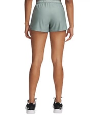 UNDER ARMOUR TECH PLAY UP Bermudas verde sílice - Pantalones de mujer - 2