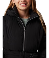 CALVIN KLEIN CK KIDS Chaqueta larga de plumas para niñas con capucha ck negro - Chaquetas de bebé - 4