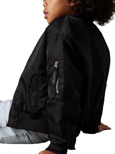 CK KIDS Chaqueta bomber para bebé ck negro - Chaquetas de bebé