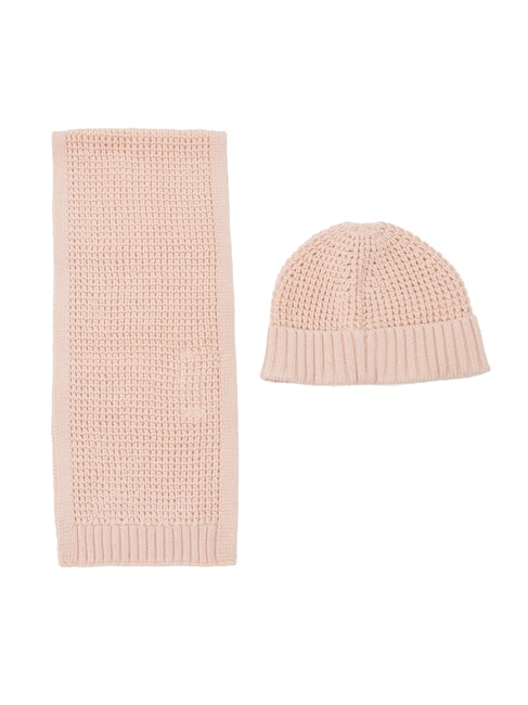 CK KIDS Conjunto de gorro y bufanda para bebé rubor de merengue - gorro bebe