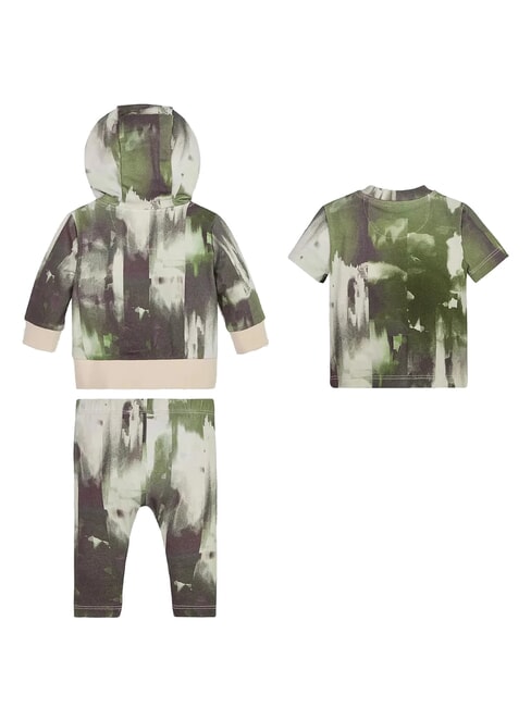 CK KIDS Set de regalo de 3 piezas: camiseta, pantalón y sudadera para recién nacido AOP holográfico - Peleles y conjuntos para bebé