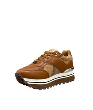 ALVIERO MARTINI PRIMA CLASSE GEO JR Zapatillas de plataforma Cuero / Geo Beige - Zapatos Mujer - 5