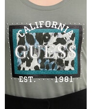 GUESS ANIMALIER  Camiseta volc&aacute;n gris - camiseta - 4