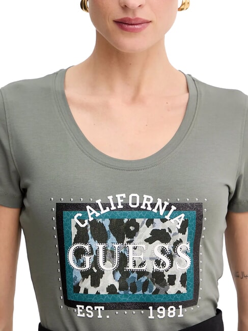 ANIMALIER  Camiseta volcán gris - camiseta