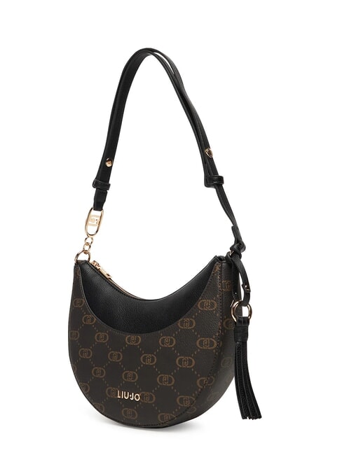 CIRRY Bolso de hombro pequeño con borla NEGRO - Bolsos Mujer