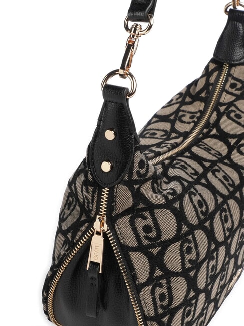 KALISKA Bolso de tejido jacquard de doble función tabaco - Bolsos Mujer