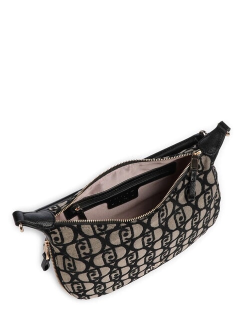 KALISKA Bolso de tejido jacquard de doble función tabaco - Bolsos Mujer