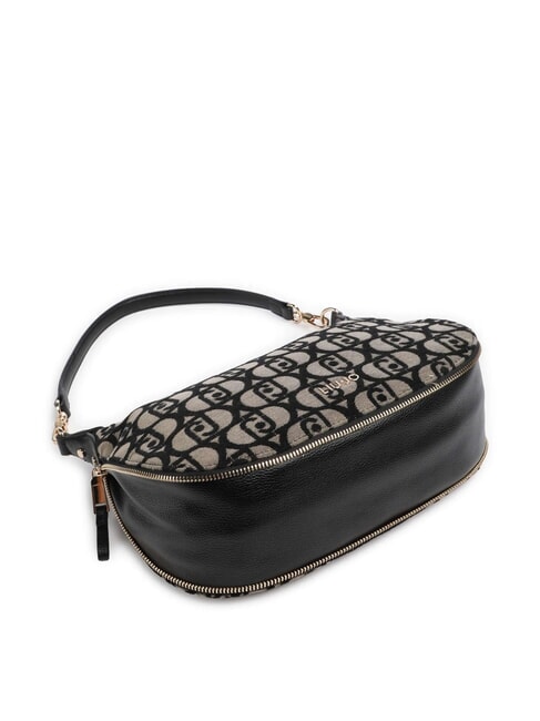 KALISKA Bolso de tejido jacquard de doble función tabaco - Bolsos Mujer