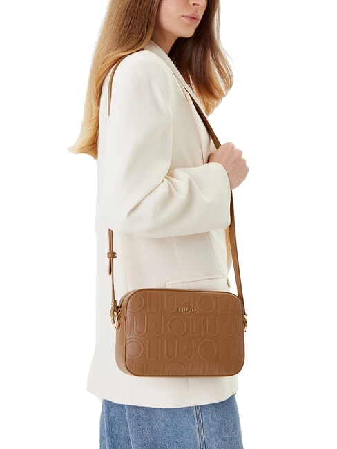 MANHATTAN Estuche mediano para cámara con logotipo en relieve ante - Bolsos Mujer