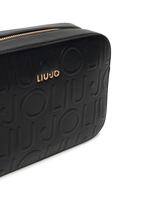 MANHATTAN Estuche mediano para c&aacute;mara con logotipo en relieve NEGRO - Bolsos Mujer