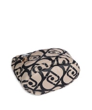 LIUJO VERRY Bolso grande de peluche tipo hobo neutro/negro - Bolsos Mujer - 5