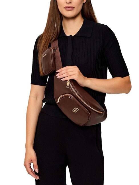 ACHALA Bolso de hombro marrón claro - Bolsos Mujer