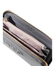 LIUJO CALIWEN Cartera grande saffiano con cremallera - Carteras Mujer