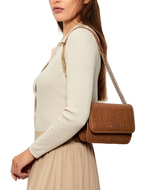 MANHATTAN Bolso convertible con solapa ante - Bolsos Mujer