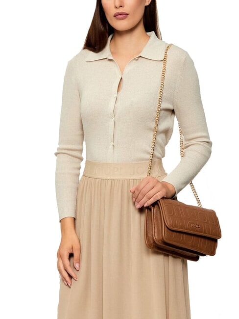 MANHATTAN Bolso convertible con solapa ante - Bolsos Mujer