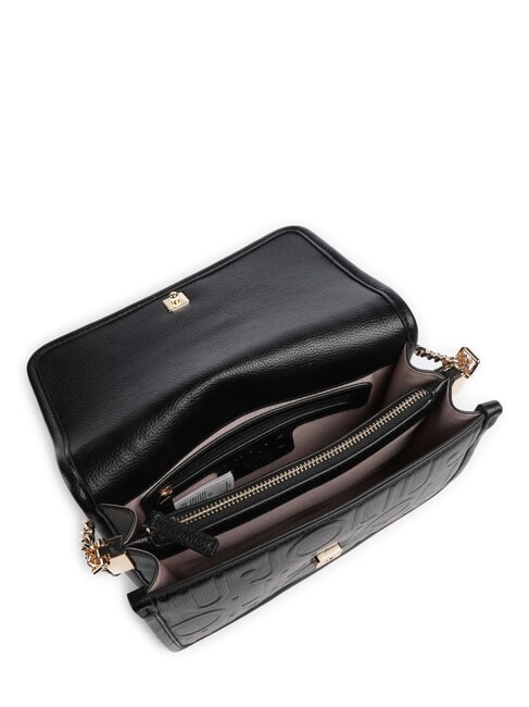 MANHATTAN Bolso convertible con solapa NEGRO - Bolsos Mujer
