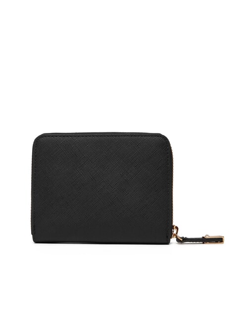 CALIWEN Cartera mediana saffiano con cremallera alrededor NEGRO - Carteras Mujer