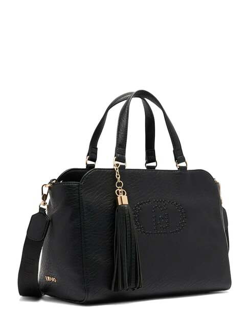 SAMIANA Bolso mediano con bandolera NEGRO - Bolsos Mujer